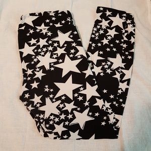 Lularoe "whole lotta stars" leggings TC